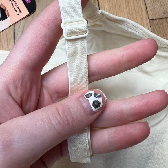 NEW Shapermint Essentials Women's 2XL All Day Everyday Scoop Neck Cami Cream - Picture 7 of 11